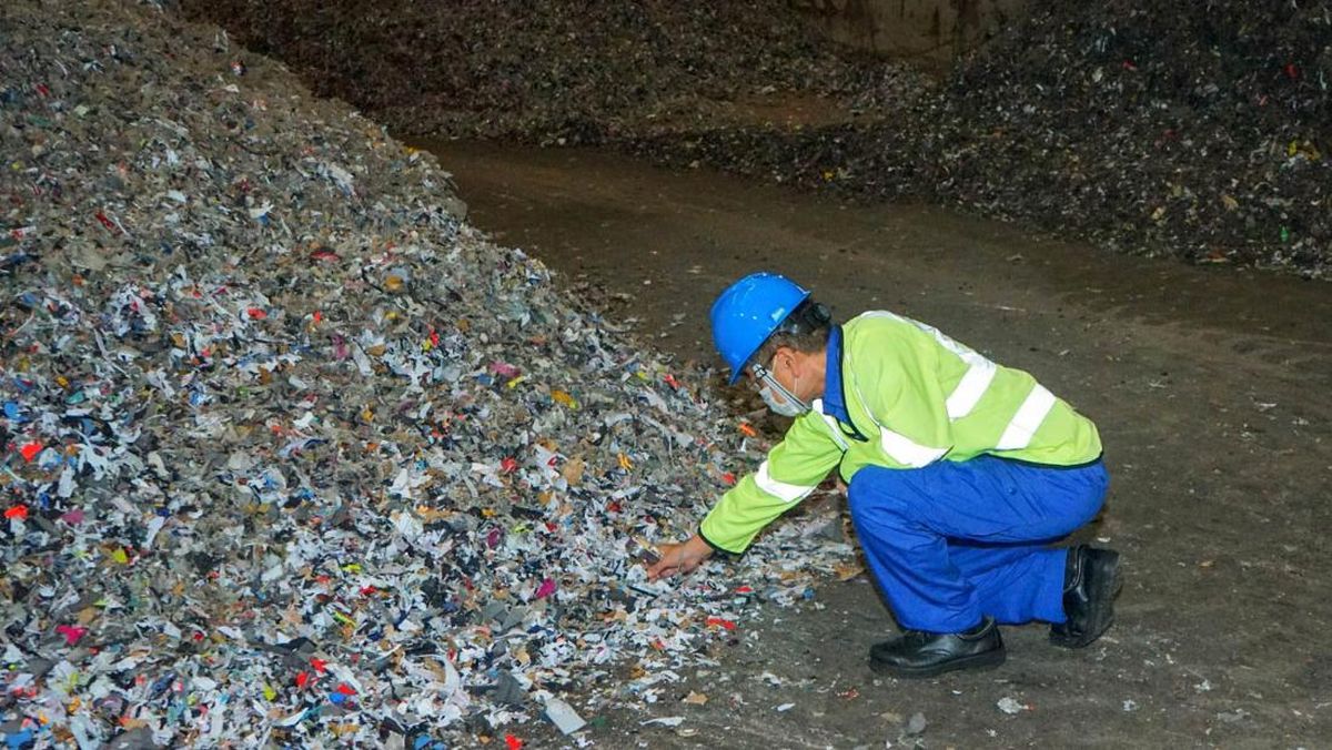 Ini penumpukan sampah plastik 
